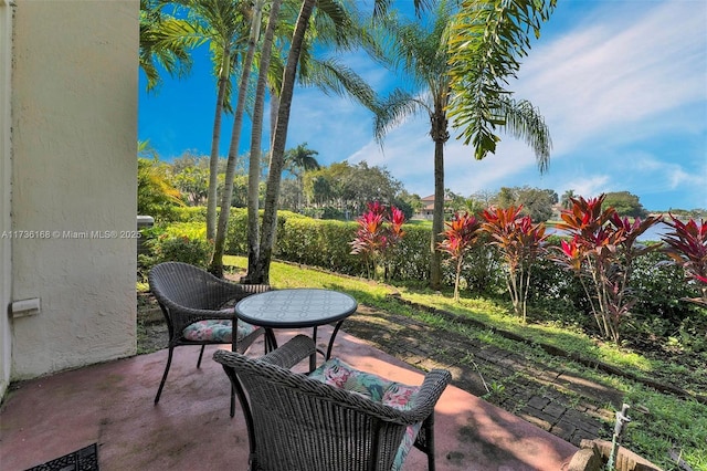 view of patio / terrace