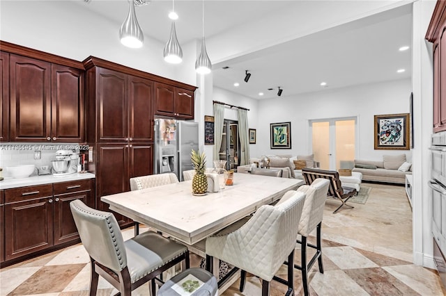 view of dining room