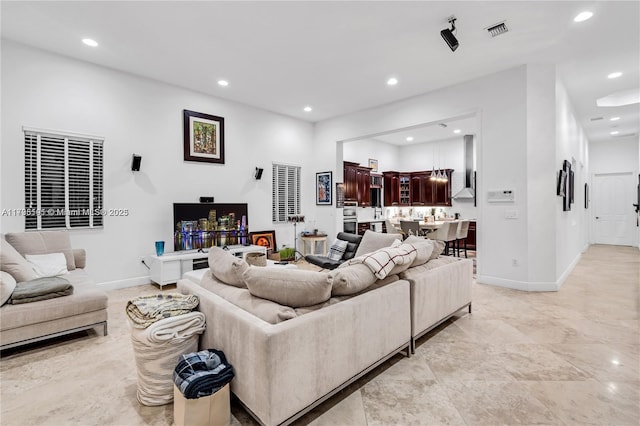 view of living room