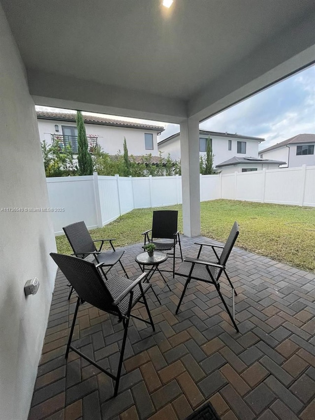 view of patio