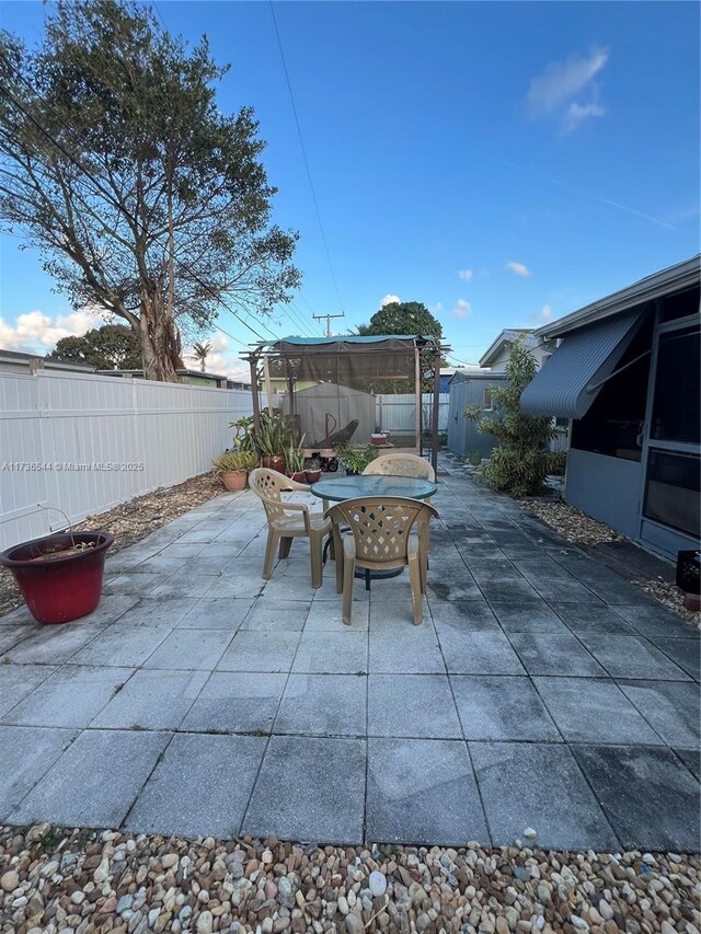 view of patio / terrace