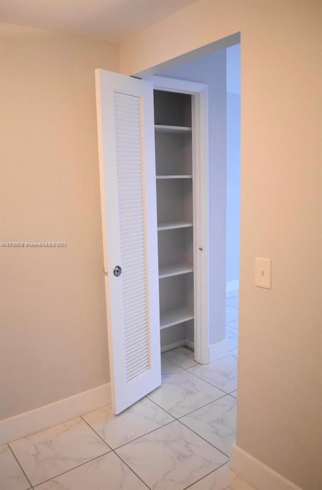 view of closet