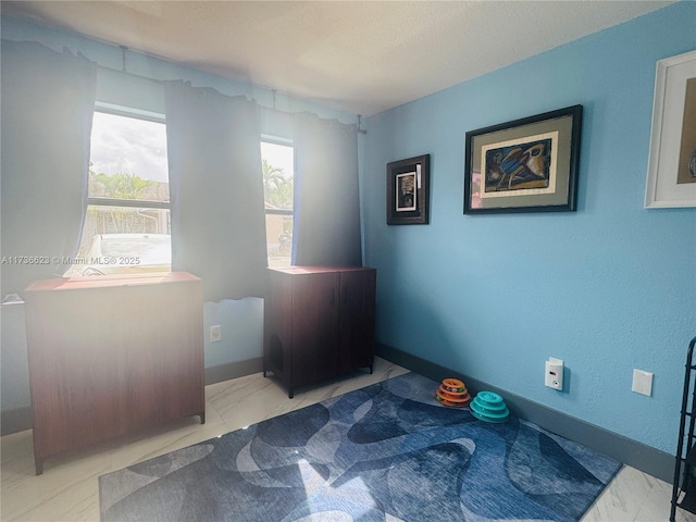 bedroom with washer / clothes dryer