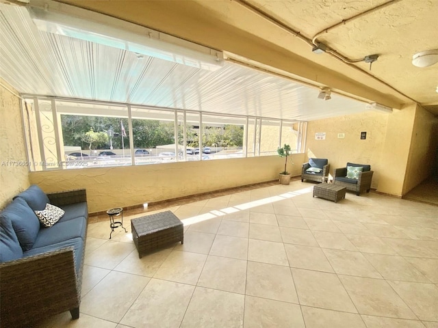 sunroom with a wealth of natural light