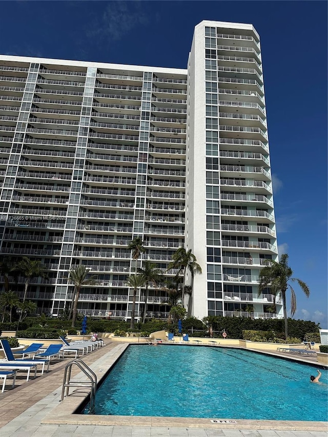 view of community pool