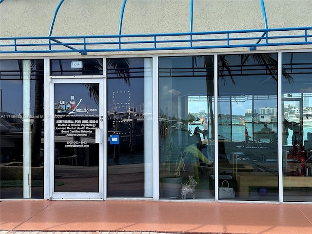 view of property entrance