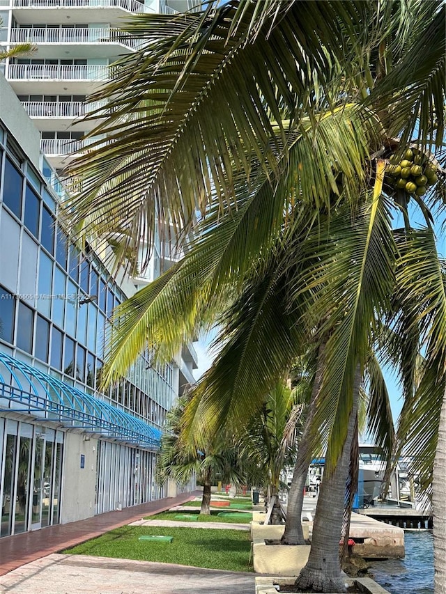 view of community