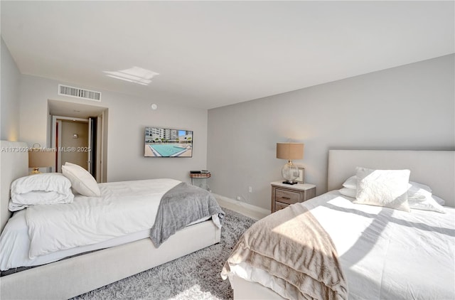 bedroom featuring carpet floors