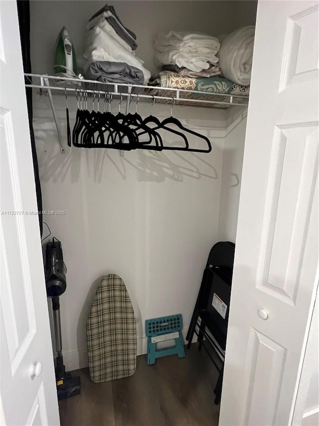 view of closet