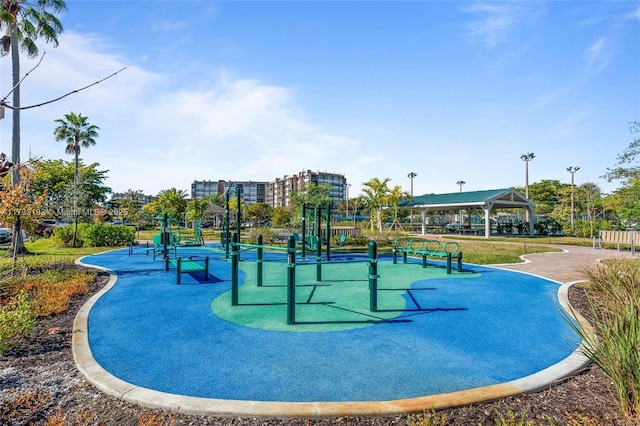 1200 Saint Charles Pl Unit Ph7, Pembroke Pines, FL 33026 - view of property's community featuring a gazebo