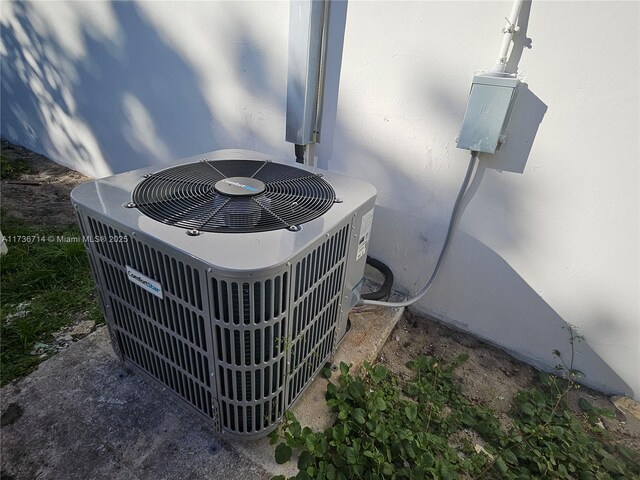 exterior details featuring central air condition unit