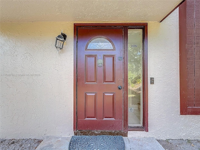 view of entrance to property