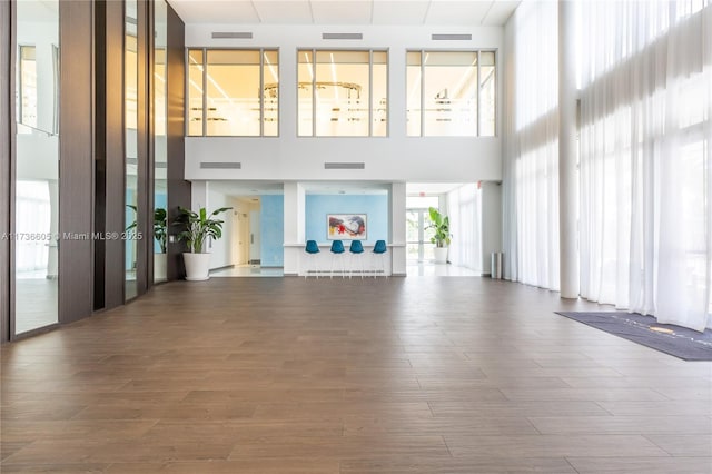 view of unfurnished living room