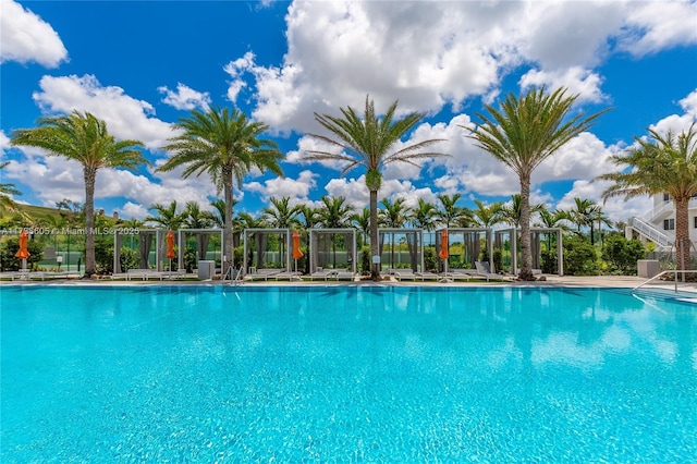 view of swimming pool