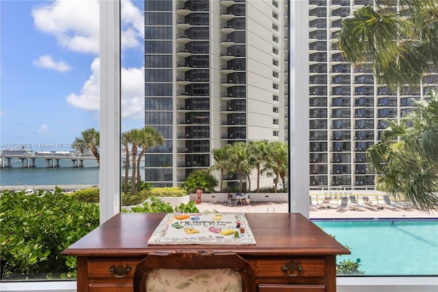 1717 N Bayshore Dr Unit A-1231, Miami, FL 33132 - view of community pool