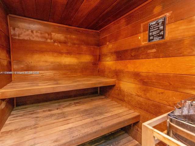 view of sauna / steam room