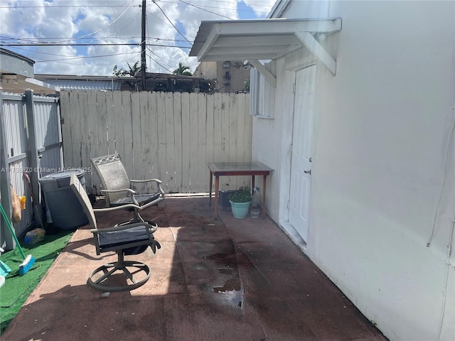 view of patio / terrace