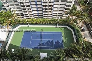 view of tennis court