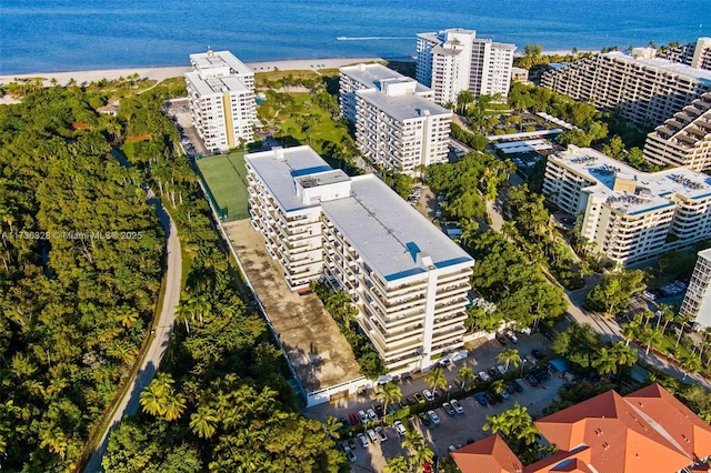 155 Ocean Lane Dr Unit 407, Key Biscayne, FL 33149 - drone / aerial view of a large body of water