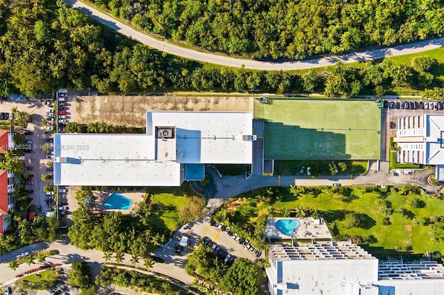 155 Ocean Lane Dr Unit 407, Key Biscayne, FL 33149 - bird's eye view