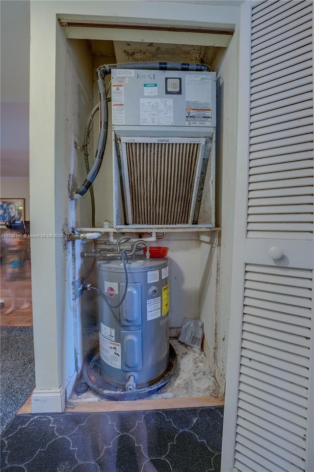 utilities with water heater