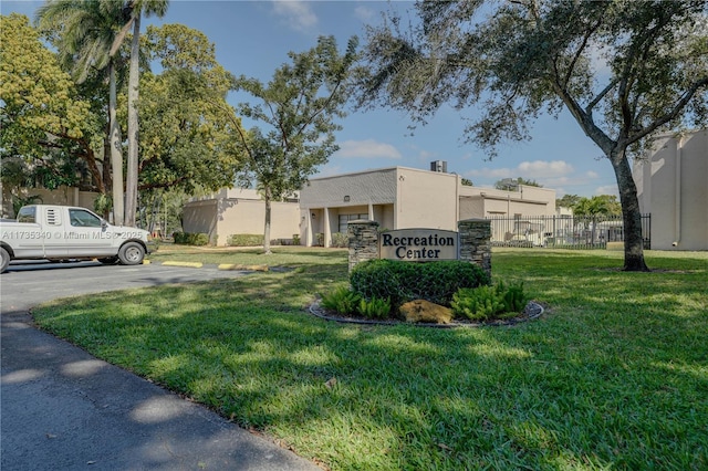 exterior space featuring a yard