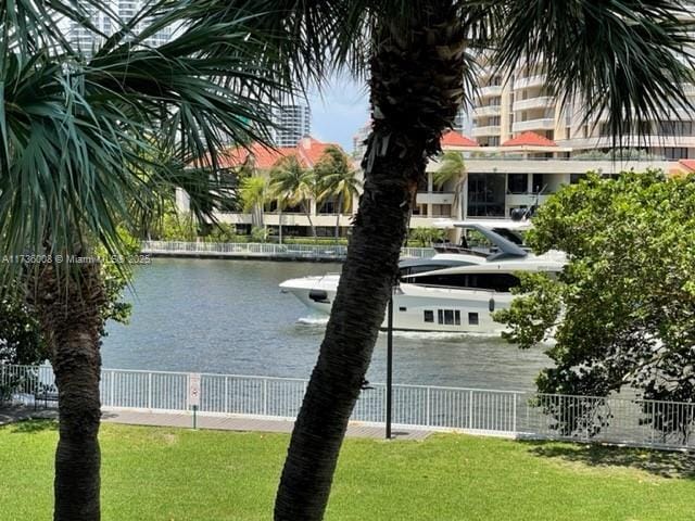 view of water feature