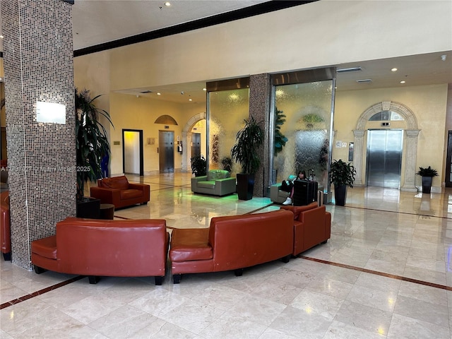 view of building lobby