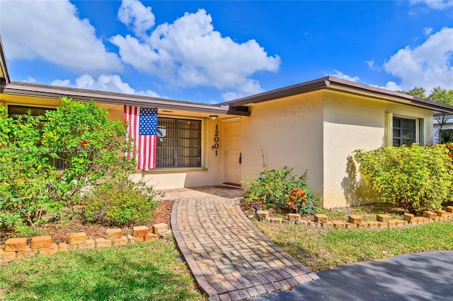 view of front of house