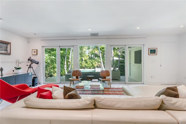 view of living room