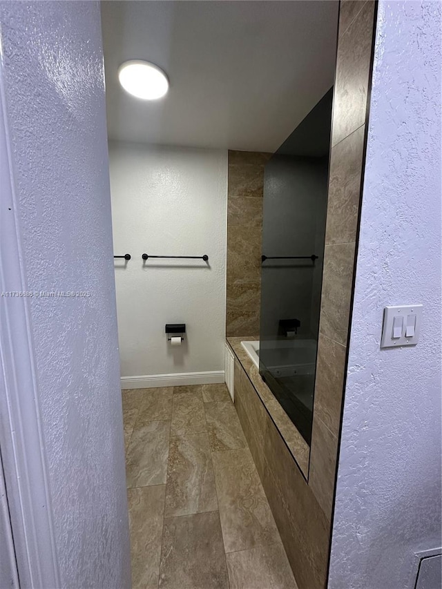 bathroom with walk in shower