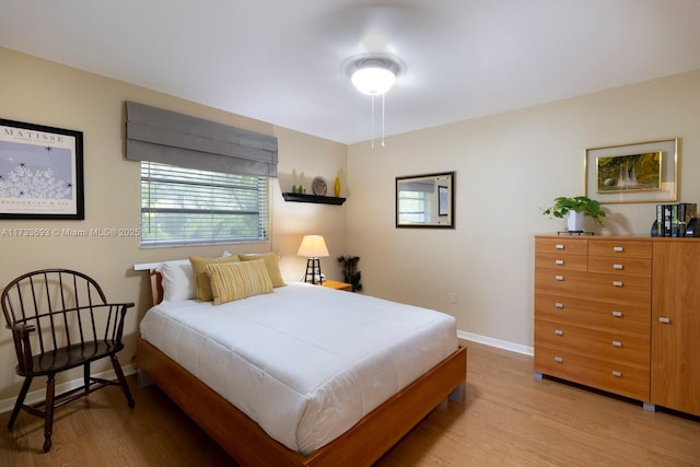7420 SW 145th Ter, Palmetto Bay, FL 33158 - bedroom with light hardwood / wood-style floors