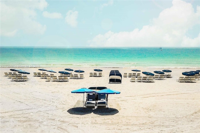 50 S Pointe Dr Unit 1704, Miami Beach, FL 33139 - water view with local beach