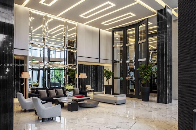50 S Pointe Dr Unit 1704, Miami Beach, FL 33139 - lobby with floor to ceiling windows