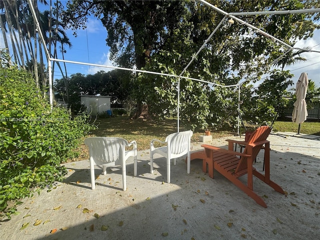 view of patio / terrace