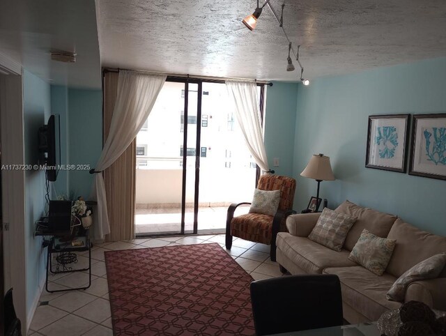 bedroom featuring tile patterned flooring