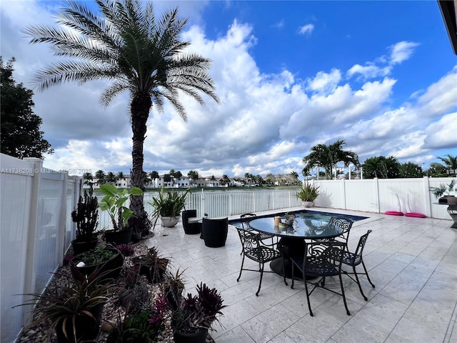 8654 W 33rd Ave, Hialeah, FL 33018 - fenced backyard with a patio and outdoor dining space