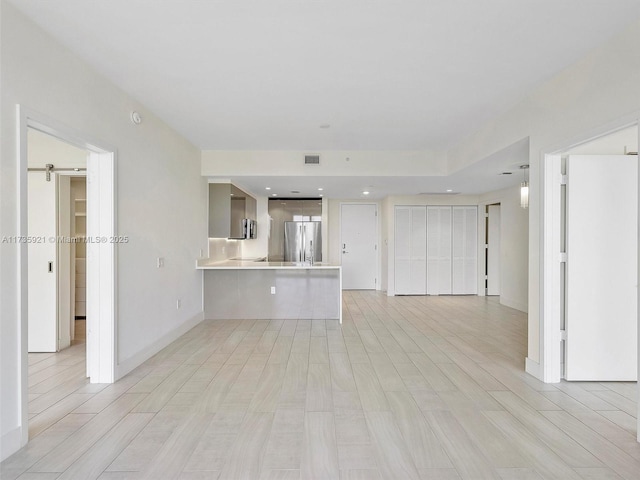 view of unfurnished living room