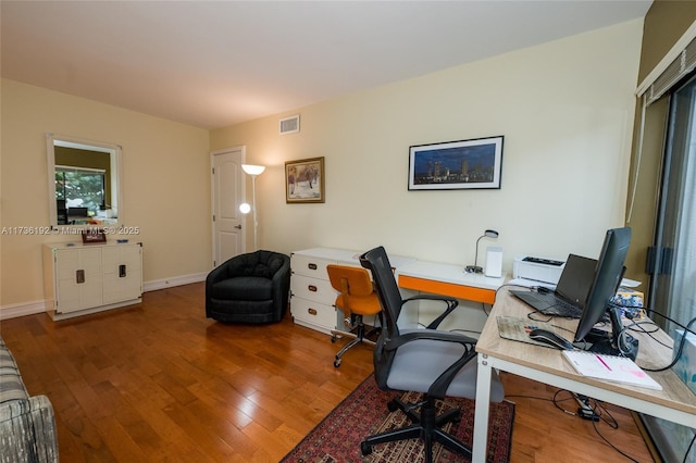 6619 Burning Wood Dr Unit 274, Boca Raton, FL 33433 - office with wood finished floors and baseboards