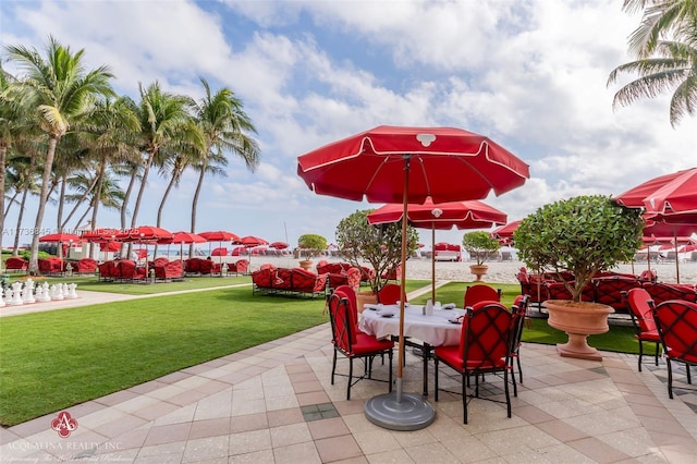 view of patio