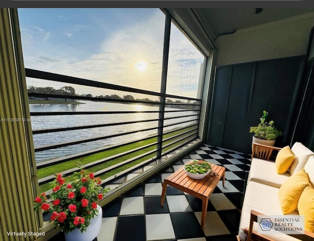 11312 Taft St Unit 11312, Pembroke Pines, FL 33026 - balcony featuring a water view