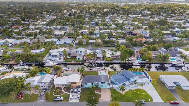 drone / aerial view