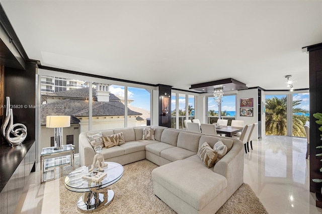 4775 Collins Ave Unit 501, Miami Beach, FL 33140 - view of tiled living area