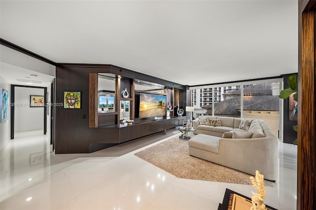 4775 Collins Ave Unit 501, Miami Beach, FL 33140 - living area with tile patterned floors