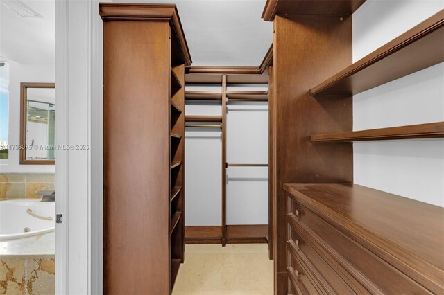 view of spacious closet