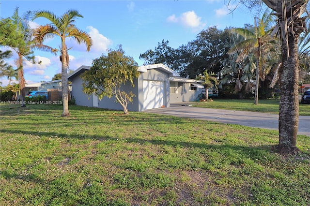 view of yard