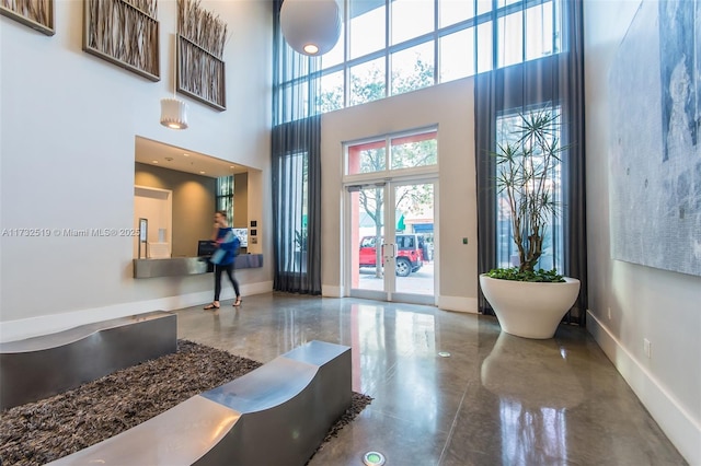 view of building lobby