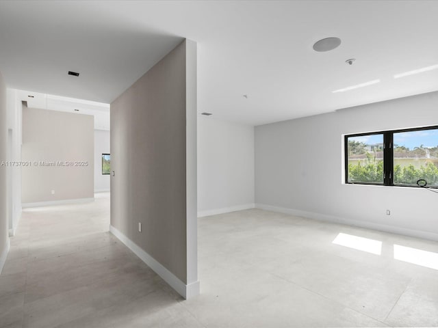 17301 SW 52nd Ct, Southwest Ranches, FL 33331 - unfurnished room with baseboards and concrete floors