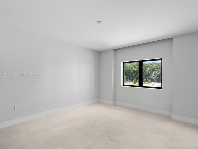 17301 SW 52nd Ct, Southwest Ranches, FL 33331 - spare room featuring baseboards