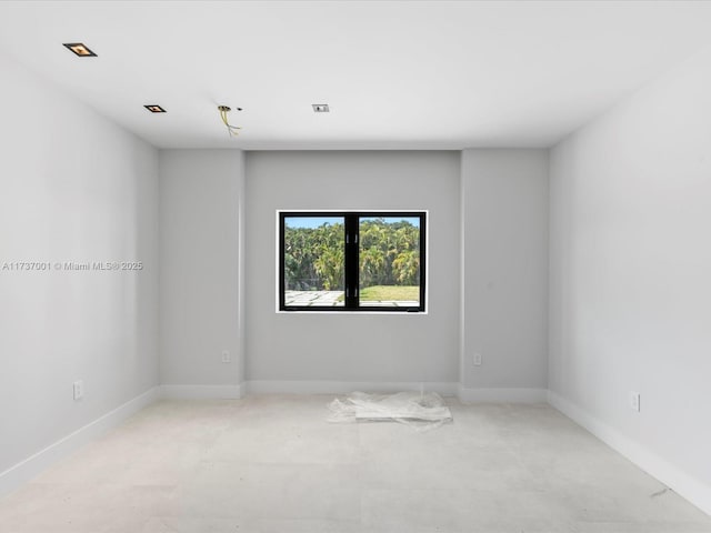 view of unfurnished room